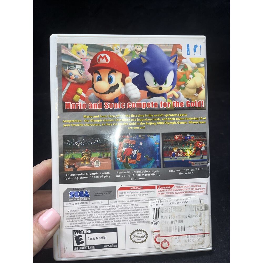 Mario & Sonic at the Olympic Games (Wii, 2007) - Picture 4 of 4